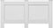 vidaXL Radiatorombouwen 2 st 152x19x81.5 cm MDF wit