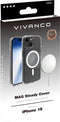 Vivanco Mag Steady - Backcover iPhone 15 - MagSafe-compatibel - Transparant