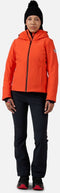 Rossignol Cieloalto - Softshell Ski Jas Dames - 20.000 mm Waterdicht - Oranje