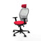 Piqueras y Crespo 2D036N2 - Bureaustoel - Verstelbare hoofdsteun - Rood