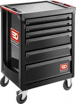 Roll Gereedschapswagen 6 Laden M3 Zwart - ROLL.6NM3A
