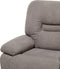 BERGEN - TV-fauteuil - Beige - Polyester