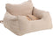 Flamingo Megan - Autostoel hond - Wasbare hoezen & antislip bodem - Beige