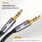Drivv. AUX Kabel 3.5 mm - Jack Kabel - Gold Plated - Zilver - 5 meter