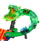 Hot Wheels Monstertrucks - Haaien vs. Dino's Draak Vernietiging Speelset en 2 Speelgoedtrucks