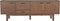 LABEL51 Cali Dressoir - Bruin - Eiken - 220 cm