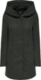 ONLSEDONA LIGHT COAT - Jas met gedrapeerde capuchon - Effen kleur - Maat XXL