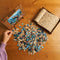 UNIDRAGON Houten Puzzel Voor Volwassenen Woosaic - Glinsterende Schildpad - 1000 stukjes - 60x44 cm