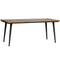 BePureHome Guild Tafel - Hout/Metaal - Naturel/Zwart - 77x220x90