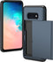 iMoshion Hoesje Geschikt voor Samsung Galaxy S10e Hoesje - Ruimte voor 2 pasjes - iMoshion Backcover met pasjeshouder - Donkerblauw
