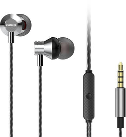 Aiwa ESTM-50 - In-ear Oordopjes - Microfoon - Zilver