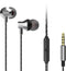 Aiwa ESTM-50 - In-ear Oordopjes - Microfoon - Zilver