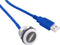 USB-inbouwbus 3.0 USB-12-BK 1313911 TRU COMPONENTS 1 stuk(s) Zwart