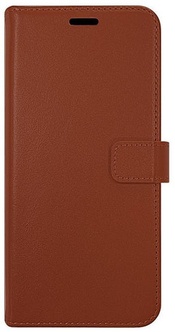 Valenta Book Case - Apple iPhone 14 - Handgemaakt volnerf leder - Bruin