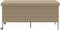 vidaXL - Tuinbox - met - wielen - 160x55x75 - cm - poly - rattan - beige