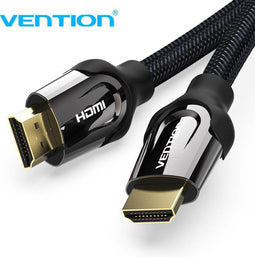 Vention HDMI 1.4 Kabel - 4K ondersteuning met Nylon bescherming - 15 Meter