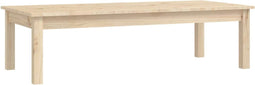vidaXL - Salontafel - 110x50x30 - cm - massief - grenenhout