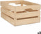 Decoratieve Doos Dennenhout 31 x 20,2 x 41 cm (3 Stuks)
