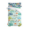 Happy Friday Duvet cover set 2 pieces Holidays 180x220 cm (Single) Multicolor