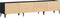 vidaXL - TV - Meubel - Zwart - Eiken - 180x31,5x40 - cm - Geengineerd - Hout