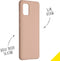 Accezz Galaxy A51 - Liquid Silicone Backcover - Schokabsorberend - Roze