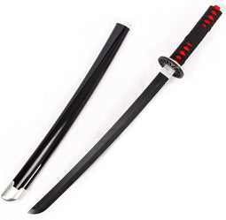 LBB Demon Slayer - Katana - 75 cm - Bamboe handvat - Inclusief standaard (2 stuks)
