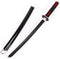 LBB Demon Slayer - Katana - 75 cm - Bamboe handvat - Inclusief standaard (2 stuks)