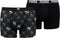 Puma Boxershorts Cat AOP 2-pack - Black Combo - Maat S