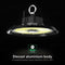V-TAC VT-91102 - LED Highbay - CREE - UFO-serie 90° - 155 lm/w - IP65 waterdicht - zwart - 100 W - 15.500 lumen - 4000 K