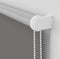 vidaXL - Rolgordijn - verduisterend - 165x210 - cm - stofbreedte - 161,6 - cm - grijs