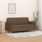 vidaXL - Tweezitsbank - 140 - cm - stof - bruin