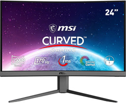 MSI Optix G24C4 E2 - Gaming Monitor - 180Hz 1ms 1500R Curved - Zwart