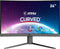 MSI Optix G24C4 E2 - Gaming Monitor - 180Hz 1ms 1500R Curved - Zwart