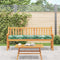 vidaXL - Ligbedkussens - voor - Bank - 2 - stuks - Bladpatroon - 200x40x8 - cm - Oxford - Stof