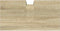 vidaXL - Wastafelkast - 60x30x60 - cm - bewerkt - hout - sonoma - eikenkleurig