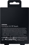 Samsung Portable T7 Touch - Externe SSD - 1 TB - USB C 3.2 - Vingerafdrukbeveiliging - Zwart