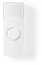 Nedis DOORB212WT - Draadloze Deurbelset - Ontvanger met batterijvoeding - Wit