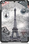 imoshion Tablet Hoes - Geschikt voor iPad Mini 5 (2019) / Mini 4 (2015) (2015) - Design Trifold Bookcase - Parijs