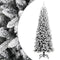 vidaXL - Kunstkerstboom - met - sneeuw - 240 - cm - PVC - en - PE