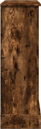 vidaXL - Haardombouw - 90x30x90 - cm - bewerkt - hout - gerookt - eikenkleurig