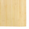 vidaXL - Vloerkleed - rechthoekig - 80x400 - cm - bamboe - lichtnaturel