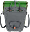VAUDE Aqua Back Plus - Dubbele Fietstas - Waterdicht 51L - Groen (2 stuks)