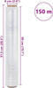 vidaXL - Stretchfilm - 2 - st - transparant - 20 - μm - 50 - cm - x - 150 - m