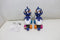 K3 Rolschaatsen - Verstelbaar 30-33 - Quick-lock snelsluiting - Wit - Regenboog