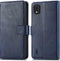 iMoshion Hoesje Geschikt voor Nokia C2 2nd Edition Hoesje Met Pasjeshouder - iMoshion Luxe Bookcase - Donkerblauw