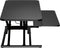VDD Gaming Zit Sta Bureau Verhoger - Ergonomisch Werkstation - Hoogte Verstelbaar 11-50 cm - 95 cm Breed - Zwart