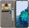 iMoshion Hoesje Geschikt voor Samsung Galaxy S22 Hoesje Met Pasjeshouder - iMoshion Mandala Bookcase - Grijs