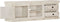vidaXL - Tv-meubel - 120x30x40 - cm - massief - mangohout - wit