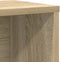 vidaXL - Boekenkast - 60x24x101,5 - cm - bewerkt - hout - sonoma - eikenkleurig