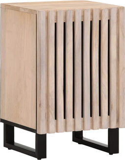 vidaXL - Badkamerkast - 38x34x58 - cm - massief - mangohout